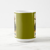 Mug Conception de dessin animé de char de réflexion fa (Centre)