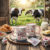 Mug Conception de dessin animé « Moo Cow » mignonne