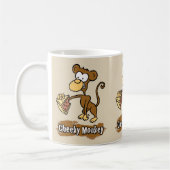 Mug Conception de dessin de singe Cheeky (Gauche)