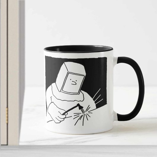 Mug Conception de dessin de soudage et de fabrication