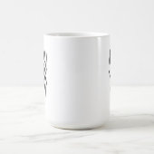 Mug Conception de dessin linéaire inspirée du tatouage (Centre)