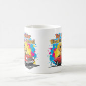 Mug Conception de dessin trop Cool pour chien (Centre)
