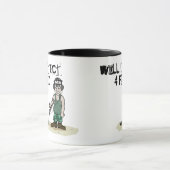Mug Conception de détection des métaux (Centre)