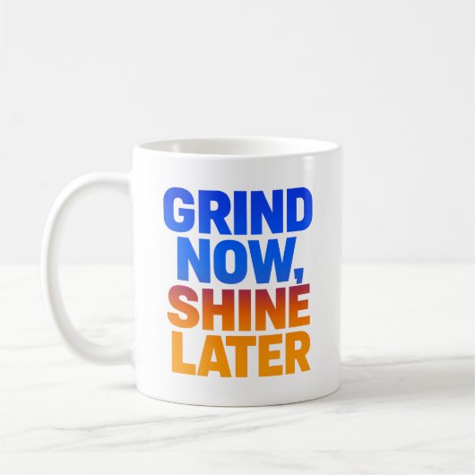 Mug Conception de devis motivationnelle audacieuse - I (Gauche)