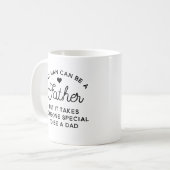 Mug Conception de devis papa spécial (Devant gauche)