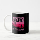 Mug Conception de disque de golf cool pour femmes Fill (Gauche)