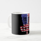 Mug Conception de disque de golf cool pour hommes femm (Devant gauche)