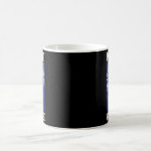 Mug Conception de disque de golf rétro pour hommes fem (Centre)