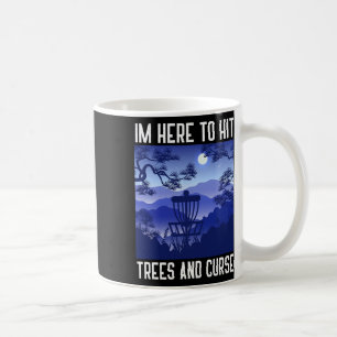 Mug Conception de disque de golf rétro pour hommes fem