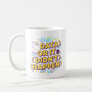 Mug Conception de données scientifiques - Données ou c