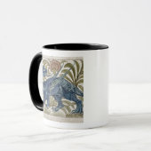 Mug Conception de "dragon" pour une tuile (la semaine (Devant gauche)