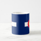 Mug Conception de drapeau d'état du Colorado (Centre)
