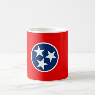 Mug Conception de drapeau d'état du Tennessee