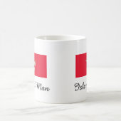 Mug Conception de drapeau d'île de Man (Centre)
