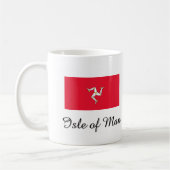 Mug Conception de drapeau d'île de Man (Gauche)