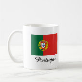 Mug Conception de drapeau du Portugal (Gauche)