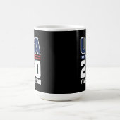 Mug Conception de drapeau patriotique USA 250 ans de l (Centre)