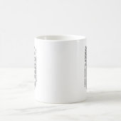 Mug Conception de drapeau USA en détresse pour agricul (Centre)