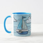 Mug Conception de Driftwood Beach Conception Yacht 2 t (Gauche)