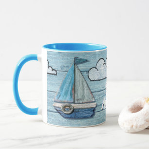 Mug Conception de Driftwood Beach Conception Yacht 2 t