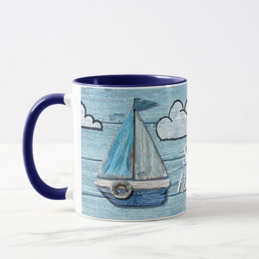 Mug Conception de Driftwood Beach Conception Yacht 2 t (Gauche)