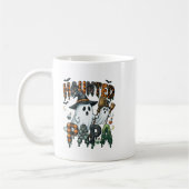 Mug Conception de fantôme de papa hanté Halloween (Gauche)