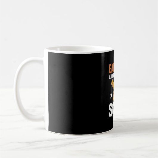 Mug Conception de fantôme effrayant pour manger et boi (Gauche)