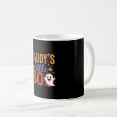 Mug Conception de fantôme Halloween de la petite Boo d (Devant droit)