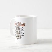 Mug Conception de fantôme occidental Halloween Boo Yal (Devant gauche)