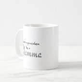 Mug Conception de fausses pierres de faux-bling de (Devant gauche)