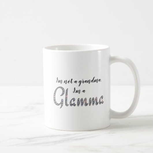 Mug Conception de fausses pierres de faux-bling de (Droite)