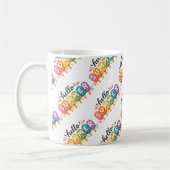 Mug Conception de Faux Yarn Bonjour Été (Gauche)