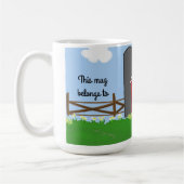 Mug Conception de Ferme de Campagne (Gauche)