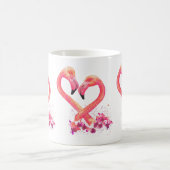 Mug Conception de Flamant rose (Centre)