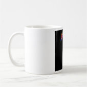Mug Conception de fleur botanique numéro sept floral (Gauche)
