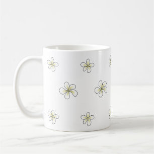 Mug Conception de fleurs Plumeria