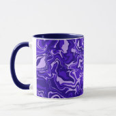 Mug Conception de fluide abstrait dans des nuances de  (Gauche)