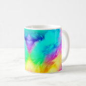 Mug Conception de fond de texture de fourrure moelleus (Devant droit)