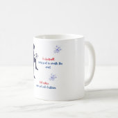 Mug Conception de football bilingue (Devant droit)
