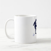Mug Conception de football bilingue (Gauche)