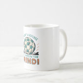 Mug Conception de football drôle (Devant droit)