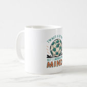 Mug Conception de football drôle (Devant gauche)