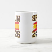 Mug Conception de football Espagne 2026 (Centre)