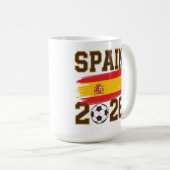 Mug Conception de football Espagne 2026 (Devant droit)