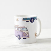 Mug Conception de fourgonnette à aquarelle (Devant droit)