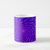 Mug Conception de fractale (écrou de Cricca, UV) sur (Centre)