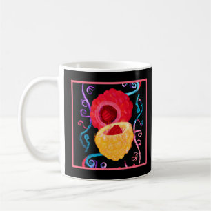 Mug Conception de fruits néon tropicaux dynamiques