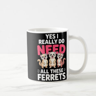 Mug Conception de furet mignon pour hommes femmes enfa