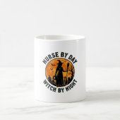 Mug Conception de garde décalée effrayante de Hallowee (Centre)