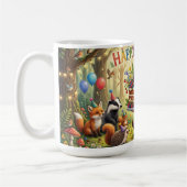 Mug Conception de gnome de jardin de forêt fantaisiste (Gauche)